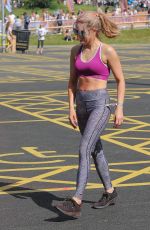 OLIVIA COX at Wembley Colour Run in London 06/11/2017