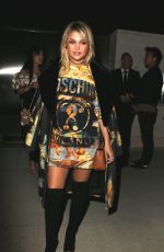 OLIVIA HOLT Arrives at Moschino Spring Summer Party 06/08/2017