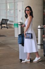 OLIVIA MUNN Arrives at Airport in Washington 06/14/2017