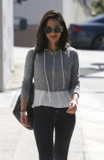 OLIVIA MUNN Heading to a Hair Salon in Westwood 06/27/2017