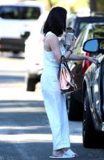 OLIVIA MUNN Heads Back to Her Car in Los Angeles 06/26/2017