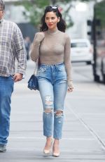 OLIVIA MUNN in Jeans Out and About in New York 06/16/2017