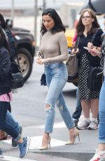 OLIVIA MUNN in Jeans Out and About in New York 06/16/2017