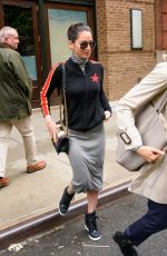 OLIVIA MUNN Leaves Her Hotel in New York 06/06/2017