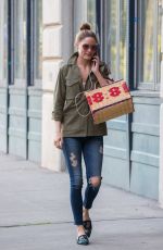 OLIVIA PALERMO Out and About in New York 06/26/2017