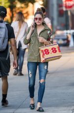 OLIVIA PALERMO Out and About in New York 06/26/2017