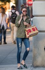 OLIVIA PALERMO Out and About in New York 06/26/2017