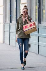 OLIVIA PALERMO Out and About in New York 06/26/2017