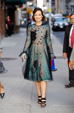 OLIVIA WILDE Arrives at Late Show with Stephen Colbert in New York 06/13/2017