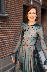OLIVIA WILDE Arrives at Late Show with Stephen Colbert in New York 06/13/2017