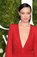 OLIVIA WILDE at Tony Awards 2017 in New York 06/11/2017