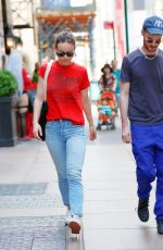 OLIVIA WILDE Out and About in New York 06/25/2017