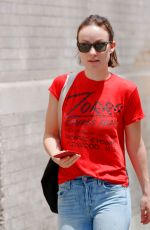 OLIVIA WILDE Out and About in New York 06/25/2017