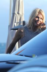 PAMELA ANDERSON Leaves Nobu in Malibu 06/09/2017