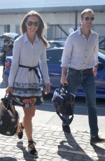 PIPPA MIDDLETON and James Matthews at Airport in Perth 06/04/2017