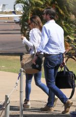 PIPPA MIDLETON and James Matthews Fly In and Out of Darwin in Australia 06/01/2017