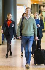 PIPPA MIDLETON and James Matthews Fly In and Out of Darwin in Australia 06/01/2017