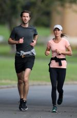 PIPPA MIDLETON and James Matthews Out Jogging in Sydney 05/31/2017