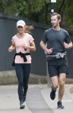 PIPPA MIDLETON and James Matthews Out Jogging in Sydney 05/31/2017