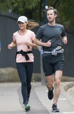 PIPPA MIDLETON and James Matthews Out Jogging in Sydney 05/31/2017