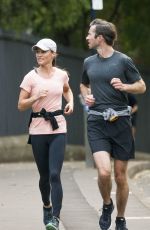 PIPPA MIDLETON and James Matthews Out Jogging in Sydney 05/31/2017