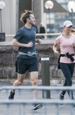 PIPPA MIDLETON and James Matthews Out Jogging in Sydney 05/31/2017