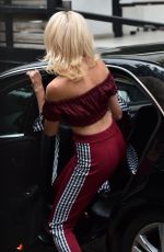 PIXIE LOTT Leaves ITV Studio in London 06/08/2017