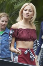 PIXIE LOTT Leaves ITV Studio in London 06/08/2017