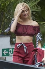 PIXIE LOTT Leaves ITV Studio in London 06/08/2017