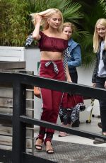 PIXIE LOTT Leaves ITV Studio in London 06/08/2017