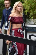 PIXIE LOTT Leaves ITV Studio in London 06/08/2017
