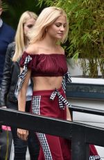 PIXIE LOTT Leaves ITV Studio in London 06/08/2017