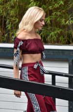 PIXIE LOTT Leaves ITV Studio in London 06/08/2017