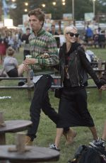 POPPY DELEVINGNE and James Cook at Glastonbury Festival 06/23/2017