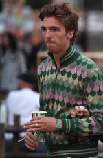 POPPY DELEVINGNE and James Cook at Glastonbury Festival 06/23/2017