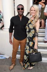 PORTIA ODUBA Arrives at New Wimbledon Theatre in London 06/17/2017
