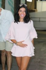 Pregnant CARA DE LA HOYDE Leaves ITV Studios in London 06/20/2017
