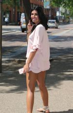 Pregnant CARA DE LA HOYDE Leaves ITV Studios in London 06/20/2017