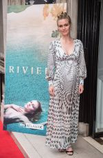 Pregnant JULIA STILES at Riviera Launch Event in London 06/13/2017