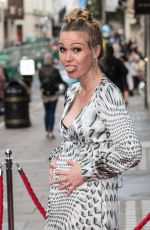 Pregnant JULIA STILES at Riviera Launch Event in London 06/13/2017