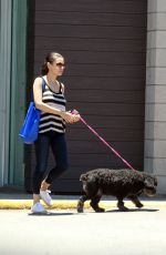 Pregnant MILA KUNIS Out Shopping in Los Angeles 06/20/2017