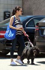 Pregnant MILA KUNIS Out Shopping in Los Angeles 06/20/2017