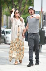 Pregnant NIKKI REED and Ian Somerhalder Out and About in Los Angeles 06/10/2017
