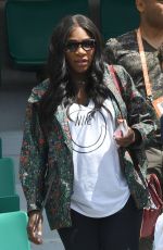 Pregnant SERENA WILLIAMS at 2017 French Open at Roland Garros in Paris 05/31/2017