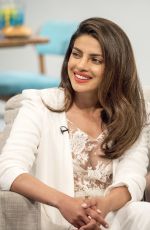 PRIYANKA CHOPRA at Lorraine TV Show in London 06/01/2017
