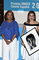 QUEEN LETIZIA OF SPAIN at Unicef Spanish Committee 2017 Awards in Madrid 06/13/2017