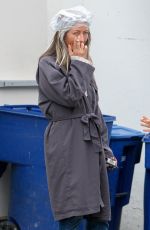 REBECCA GAYHEART Takes a Cigarette Break Outside a Hair Salon in West Hollywood 05/31/2017