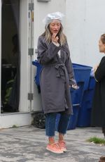 REBECCA GAYHEART Takes a Cigarette Break Outside a Hair Salon in West Hollywood 05/31/2017
