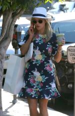 REESE WITHERSPOON Out on Melrose Place in West Hollywood 06/26/2017