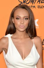 REIGN EDWARDS at Snowfall Premiere in Los Angeles 06/26/2017